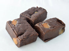 Dark Chocolate Caramel Sea Salt Fudge